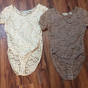 2 Ann Taylor body suits size small